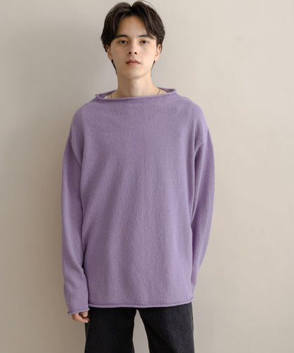 棉感高領針織衫