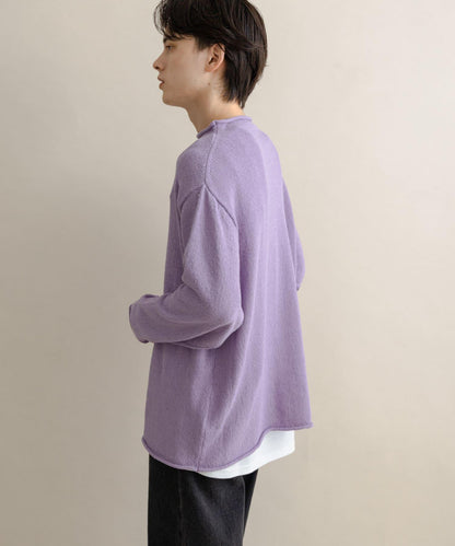 棉感高領針織衫