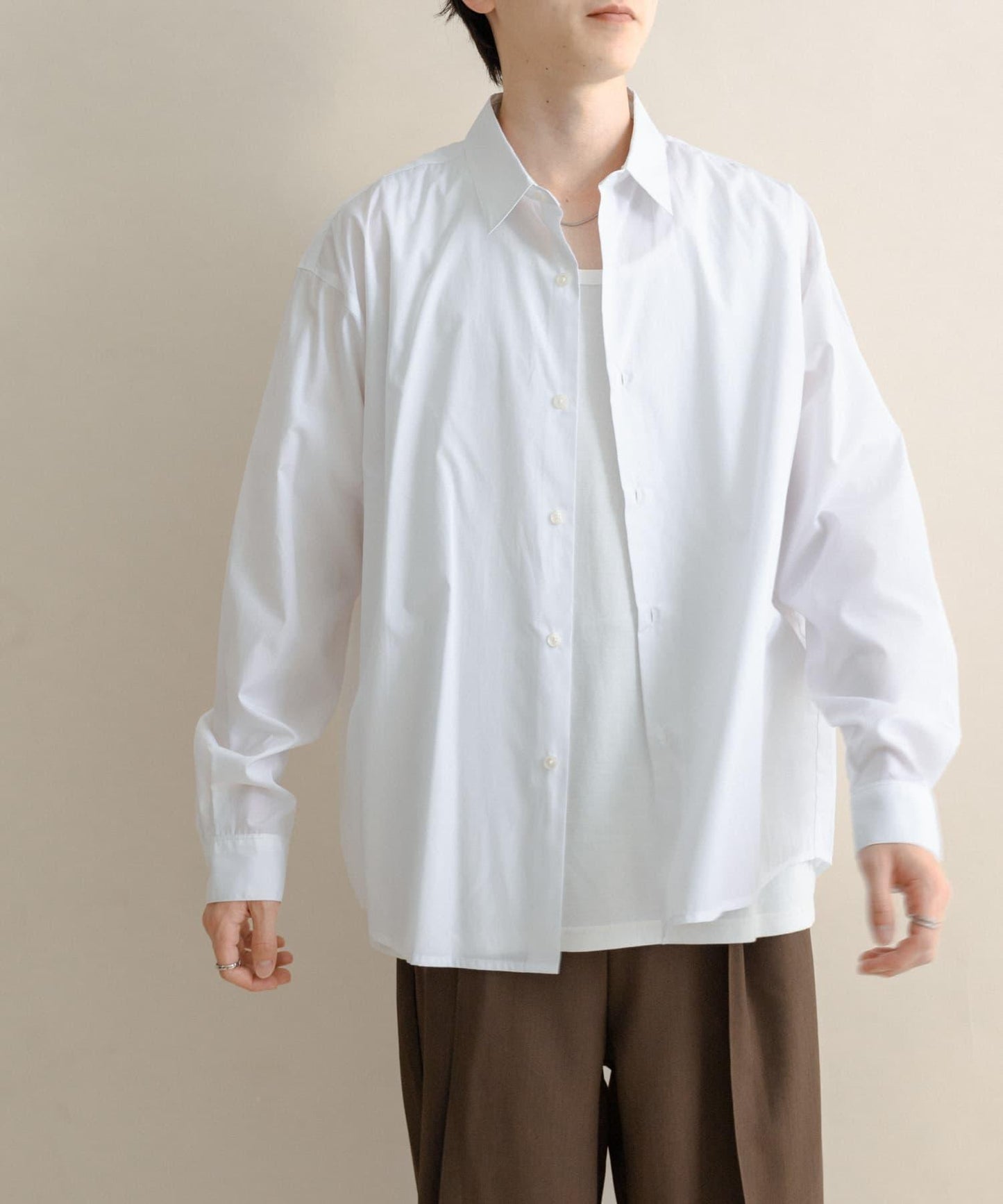 【/部分門店限定】舒適常規領襯衫