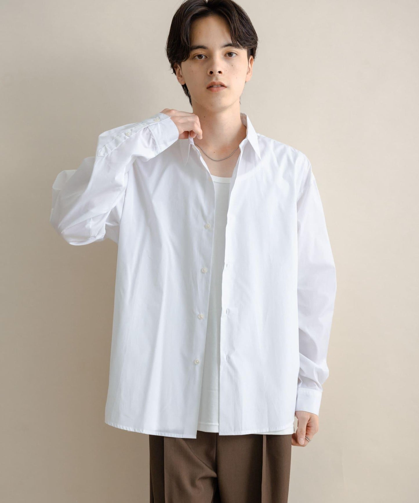 【/部分門店限定】舒適常規領襯衫