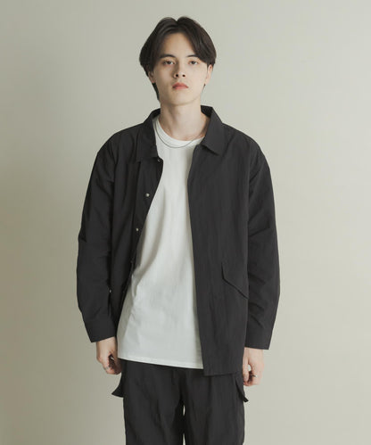 多功能長袖襯衫夾克
