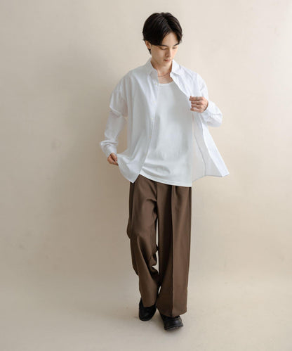 【/部分門店限定】舒適常規領襯衫