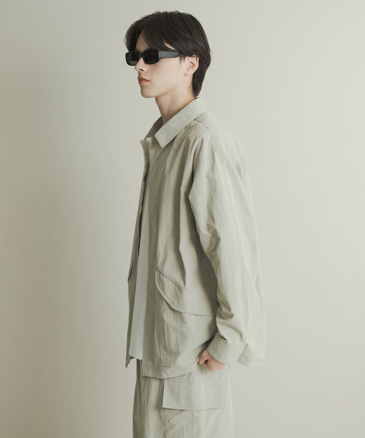 多功能長袖襯衫夾克