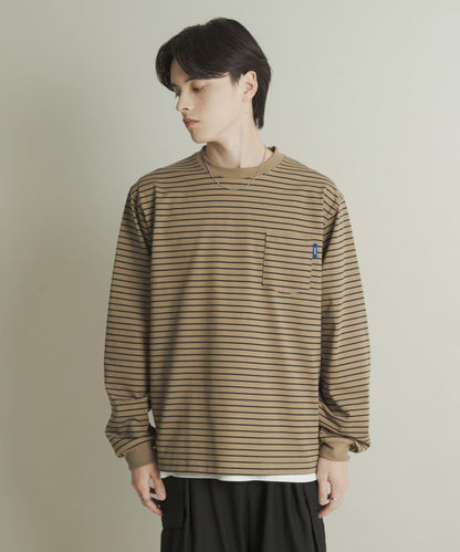 純棉圓領長袖T恤