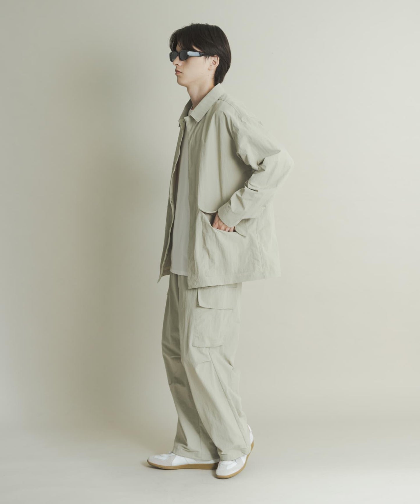 多功能長袖襯衫夾克