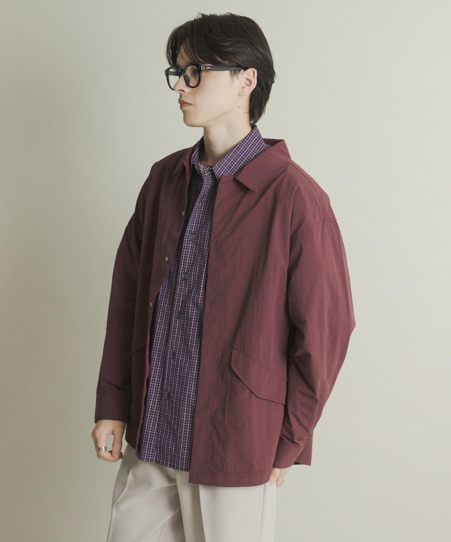 多功能長袖襯衫夾克