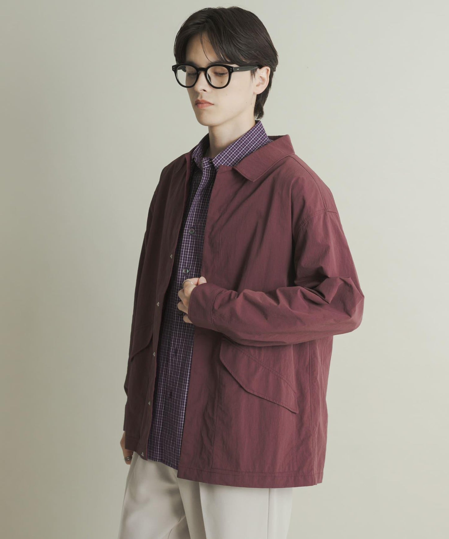 多功能長袖襯衫夾克