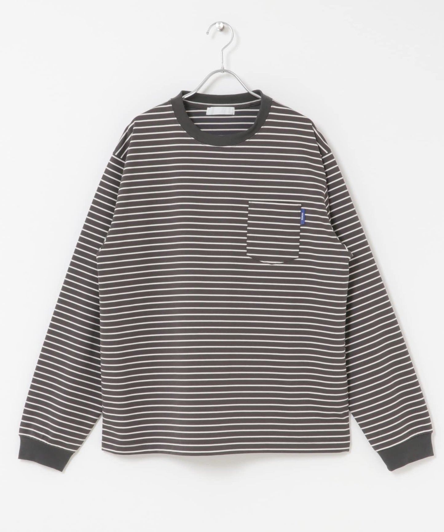 純棉圓領長袖T恤