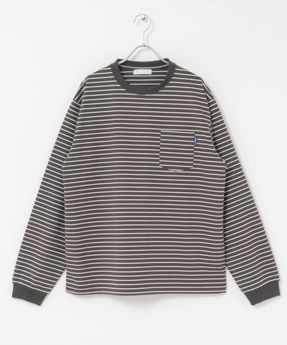 純棉圓領長袖T恤