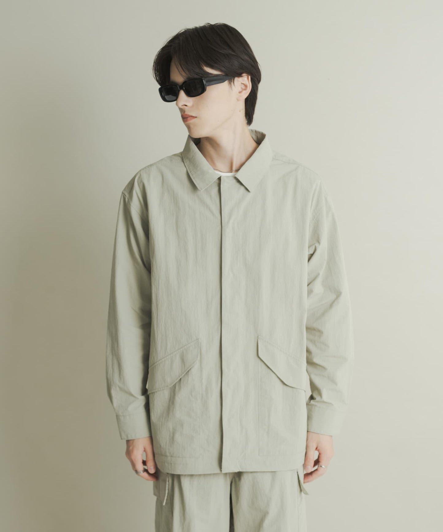 多功能長袖襯衫夾克