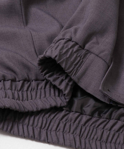 混色寬鬆拉鍊夾克