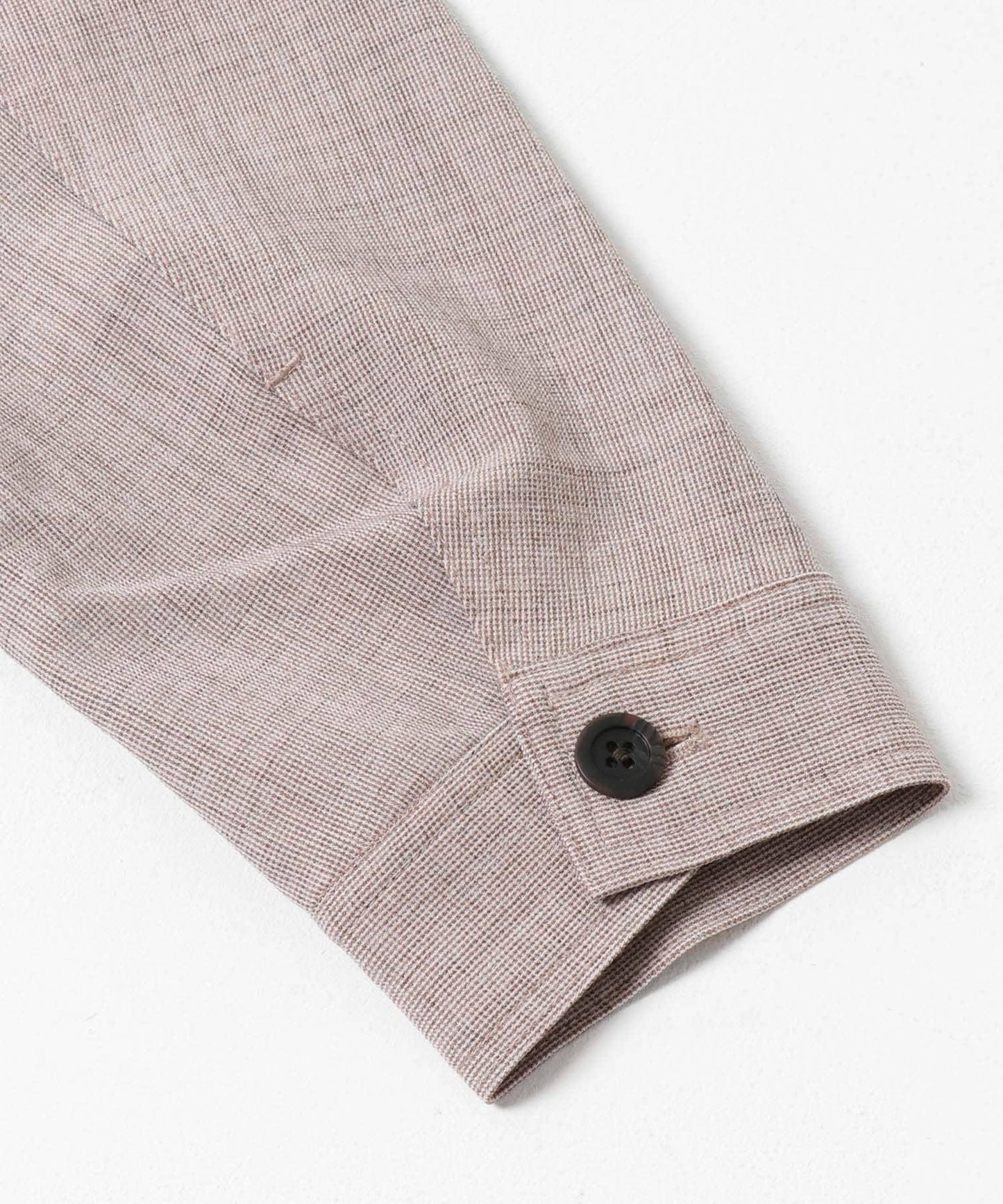 混色寬鬆拉鍊夾克