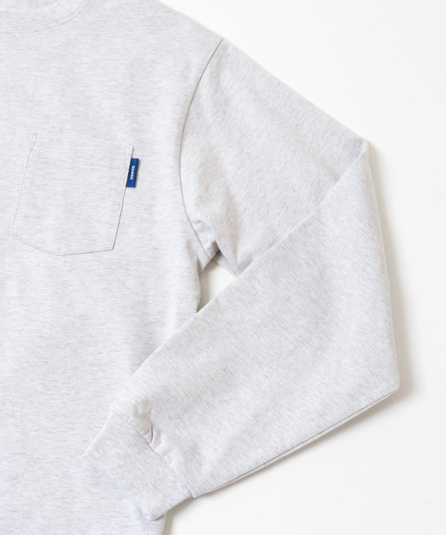 純棉圓領長袖T恤