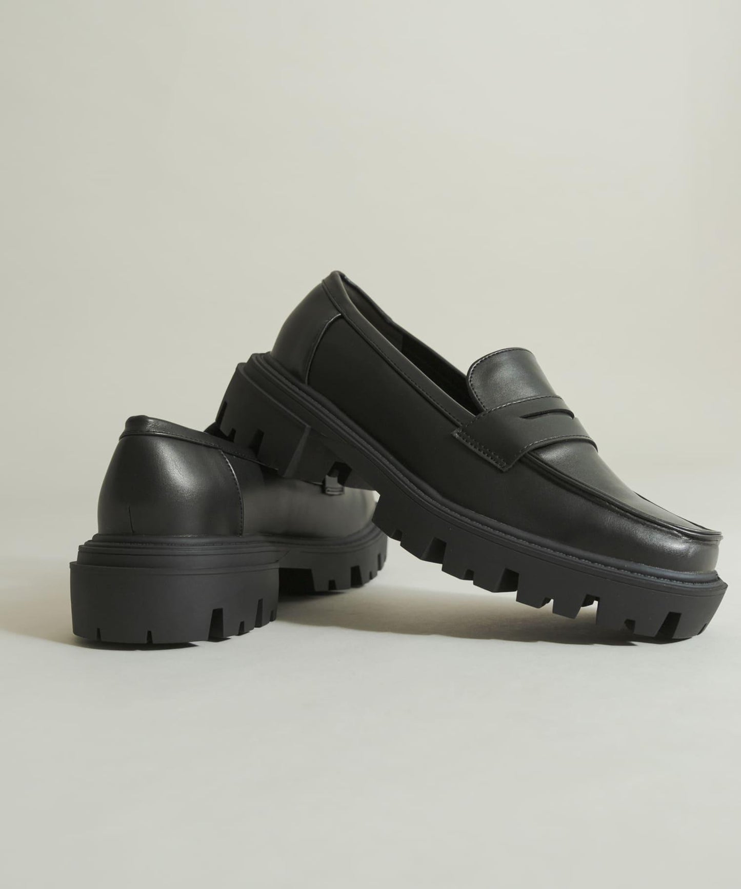 厚底硬幣樂福鞋