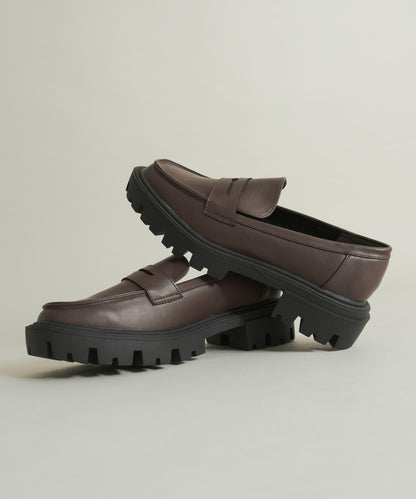 厚底硬幣樂福鞋