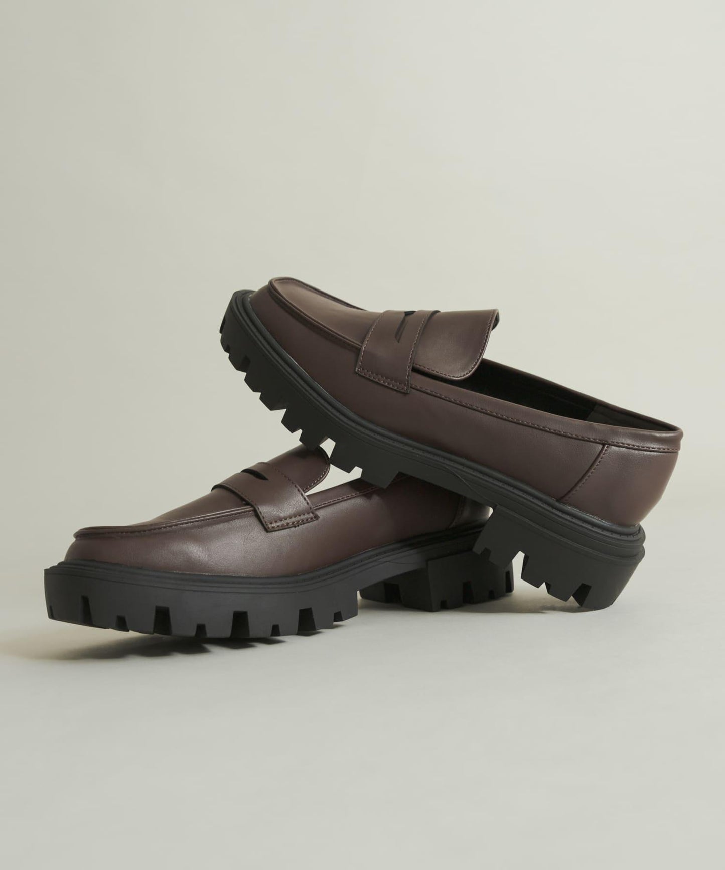 厚底硬幣樂福鞋