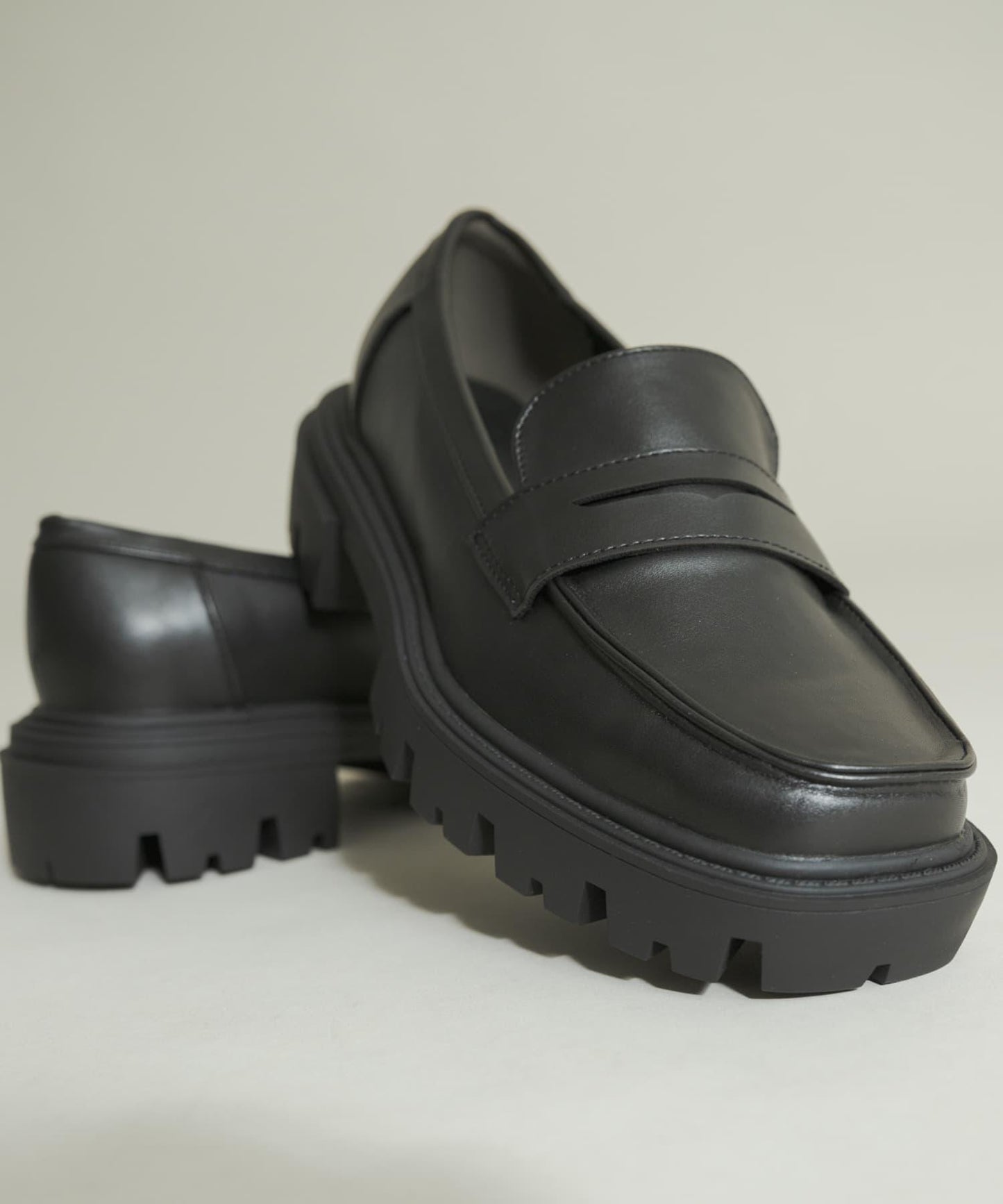 厚底硬幣樂福鞋