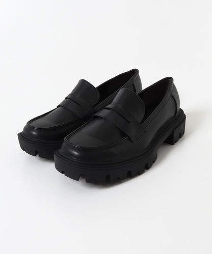 厚底硬幣樂福鞋