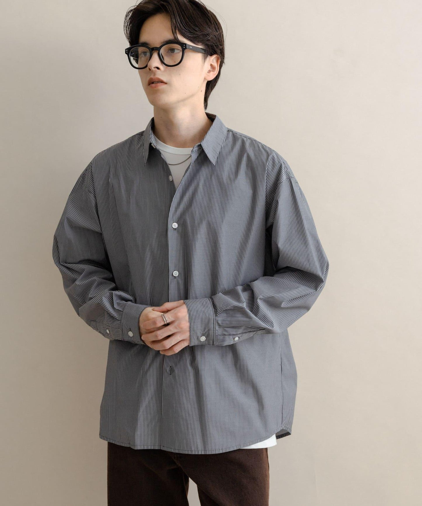 【/部分門店限定】舒適常規領襯衫