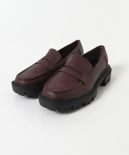 厚底硬幣樂福鞋