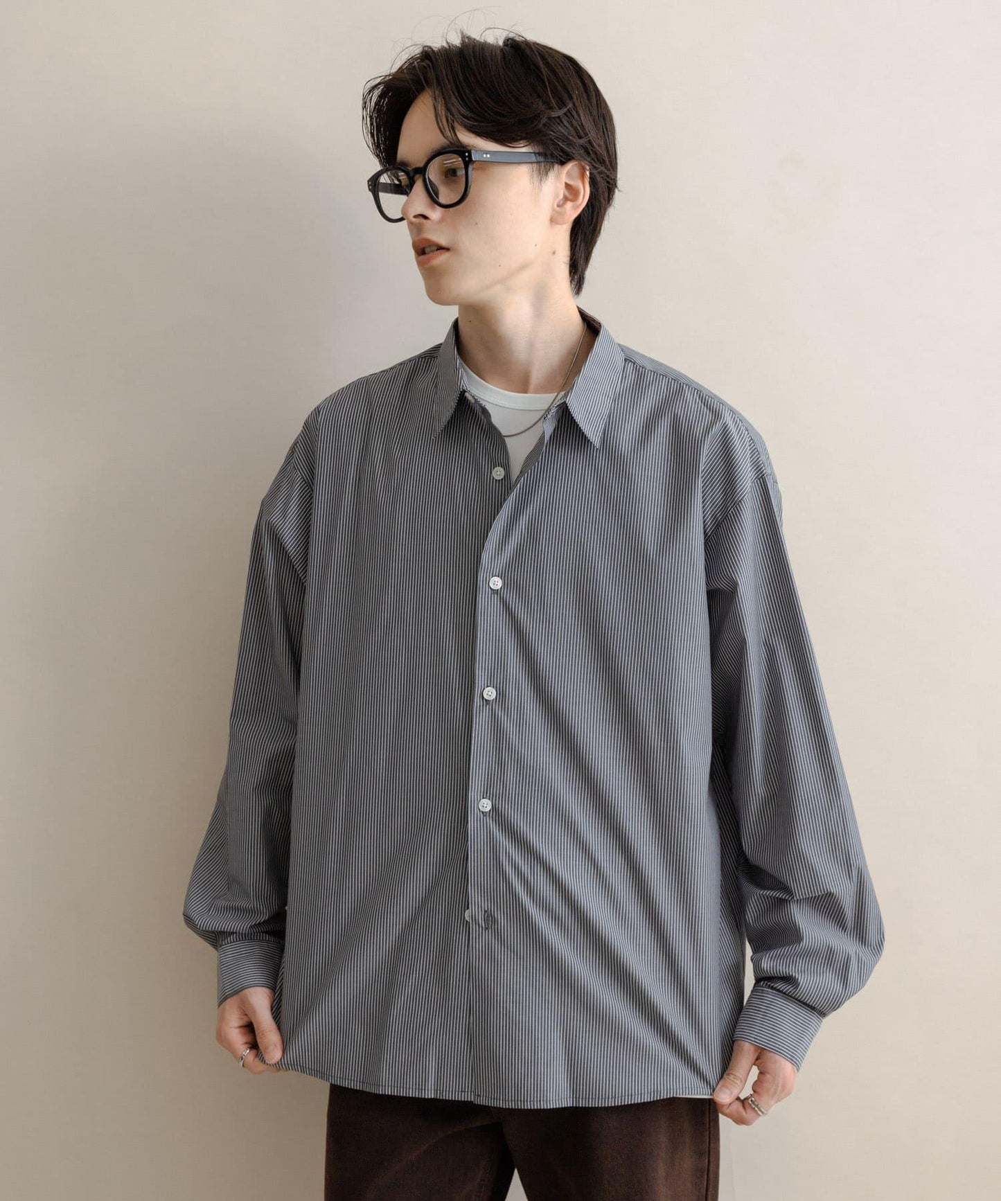 【/部分門店限定】舒適常規領襯衫