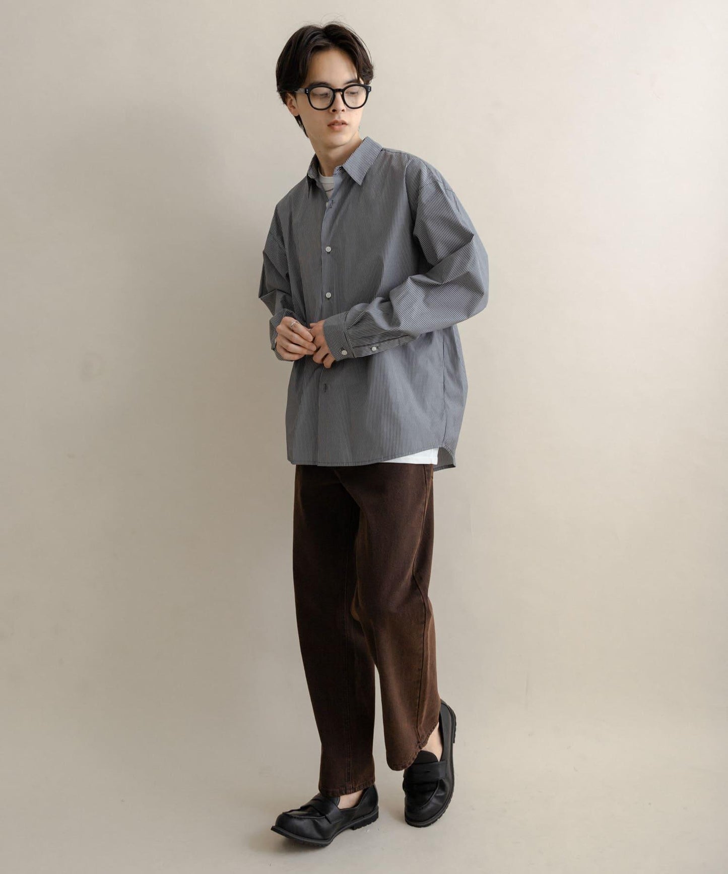 【/部分門店限定】舒適常規領襯衫