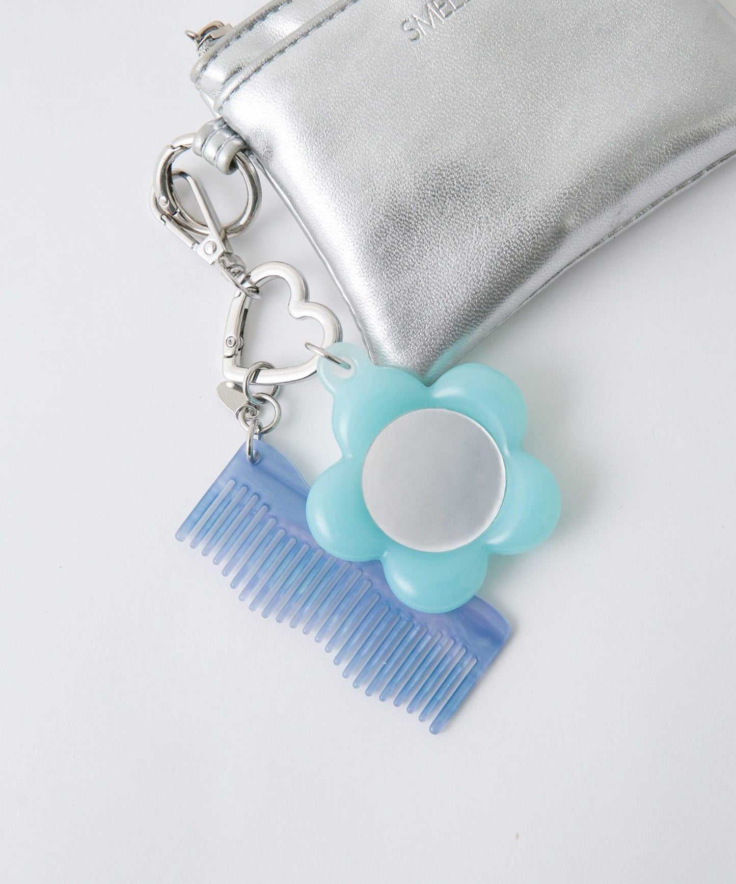 鏡子梳子套裝鑰匙鏈