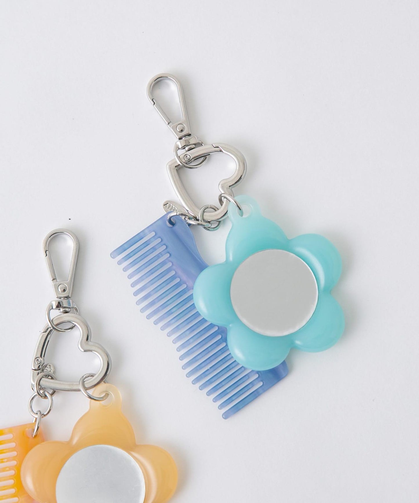 鏡子梳子套裝鑰匙鏈