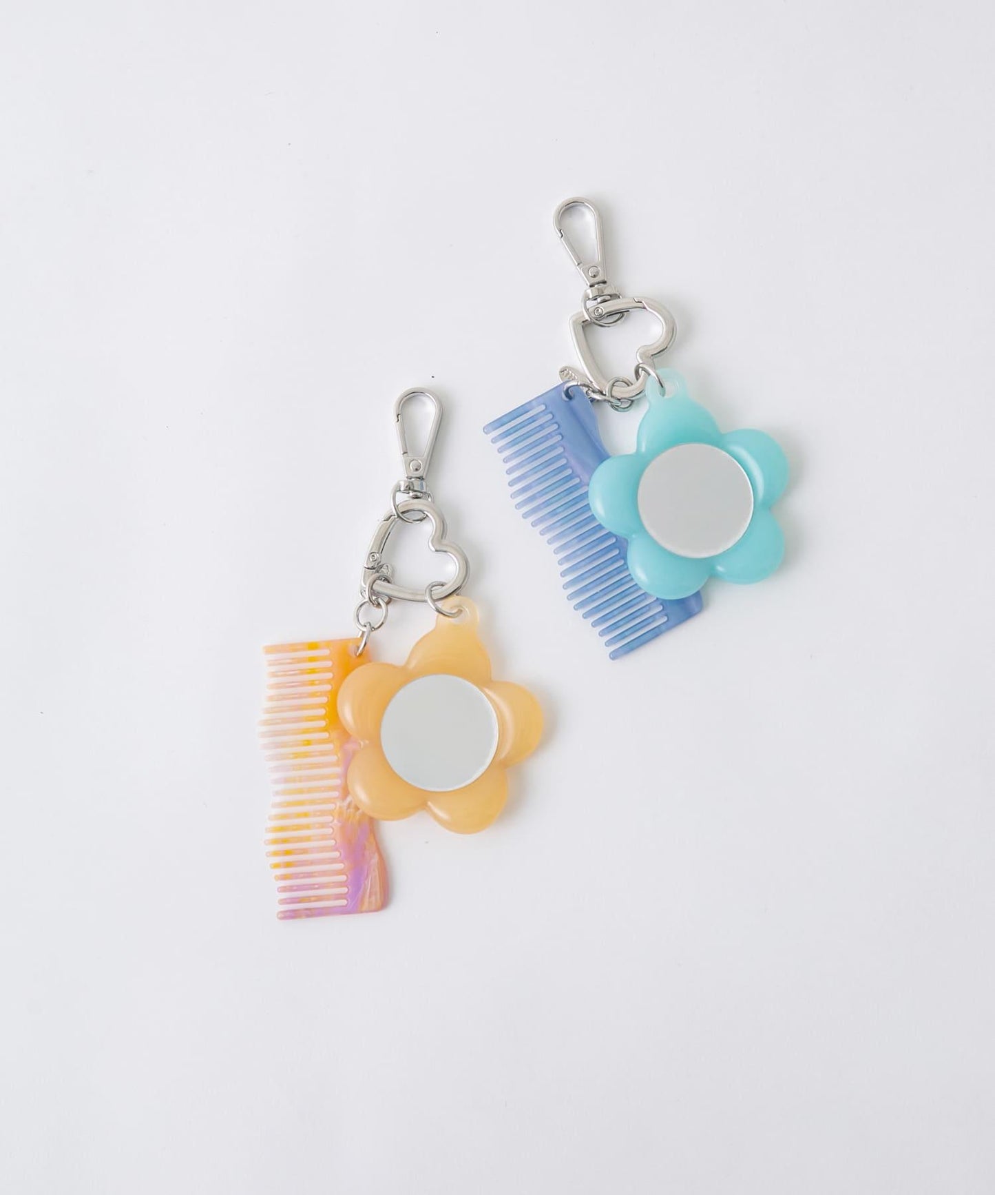 鏡子梳子套裝鑰匙鏈