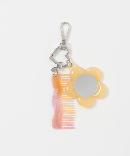 鏡子梳子套裝鑰匙鏈