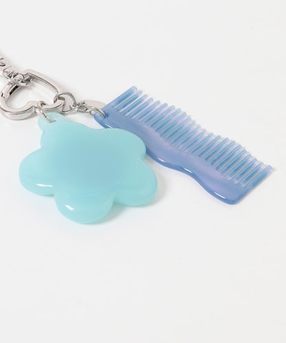 鏡子梳子套裝鑰匙鏈