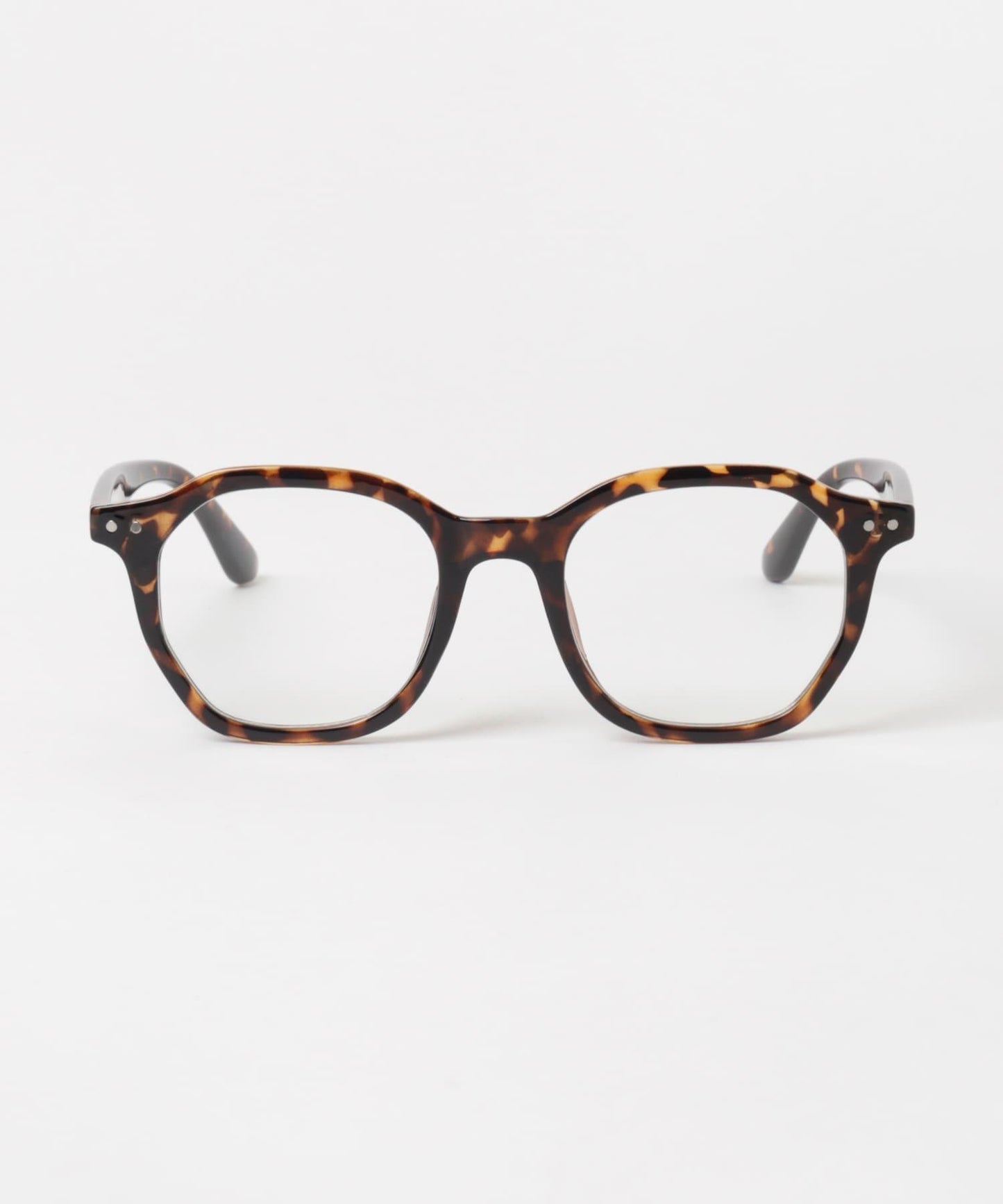 八角形鏡框平光眼鏡