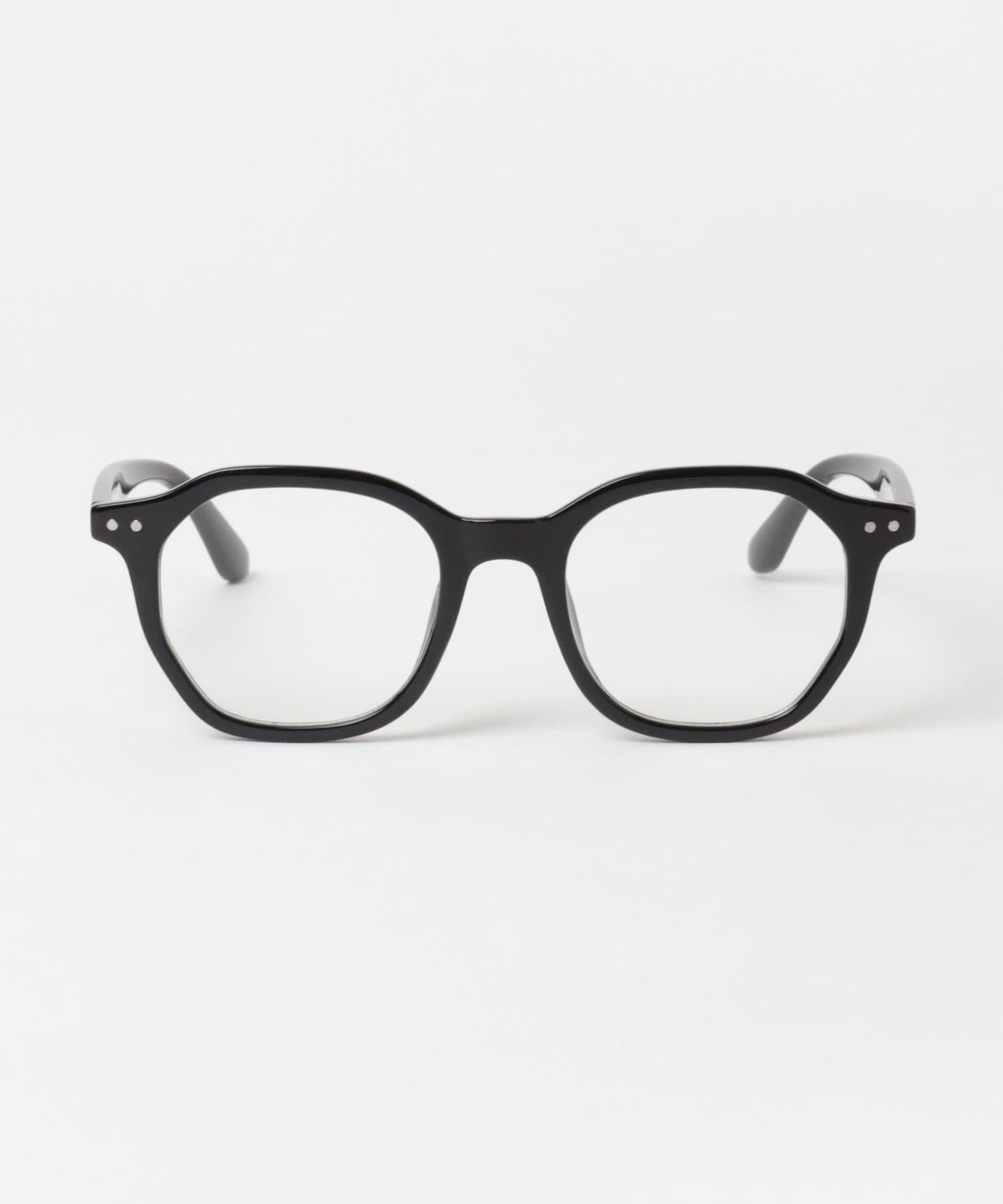 八角形鏡框平光眼鏡