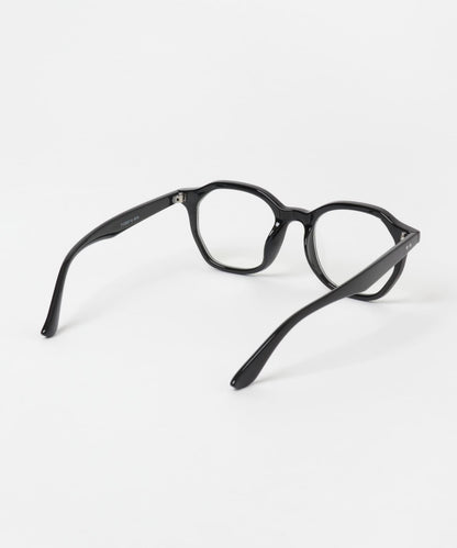 八角形鏡框平光眼鏡