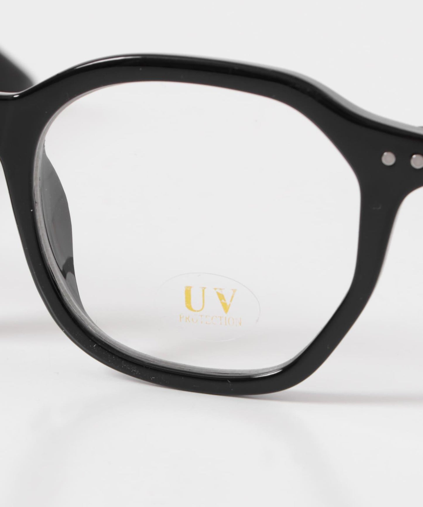 八角形鏡框平光眼鏡