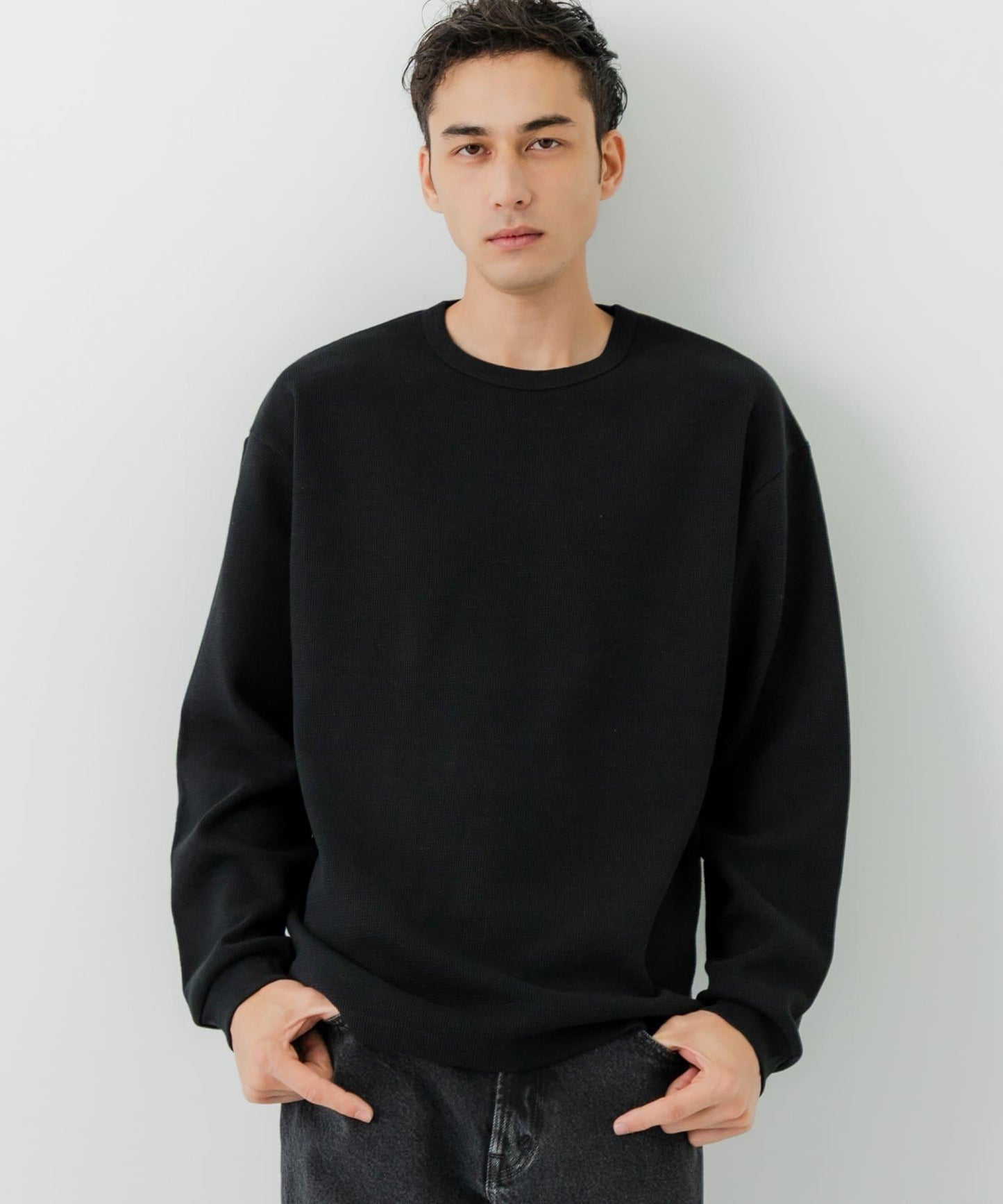 加密蜂窩紋長袖