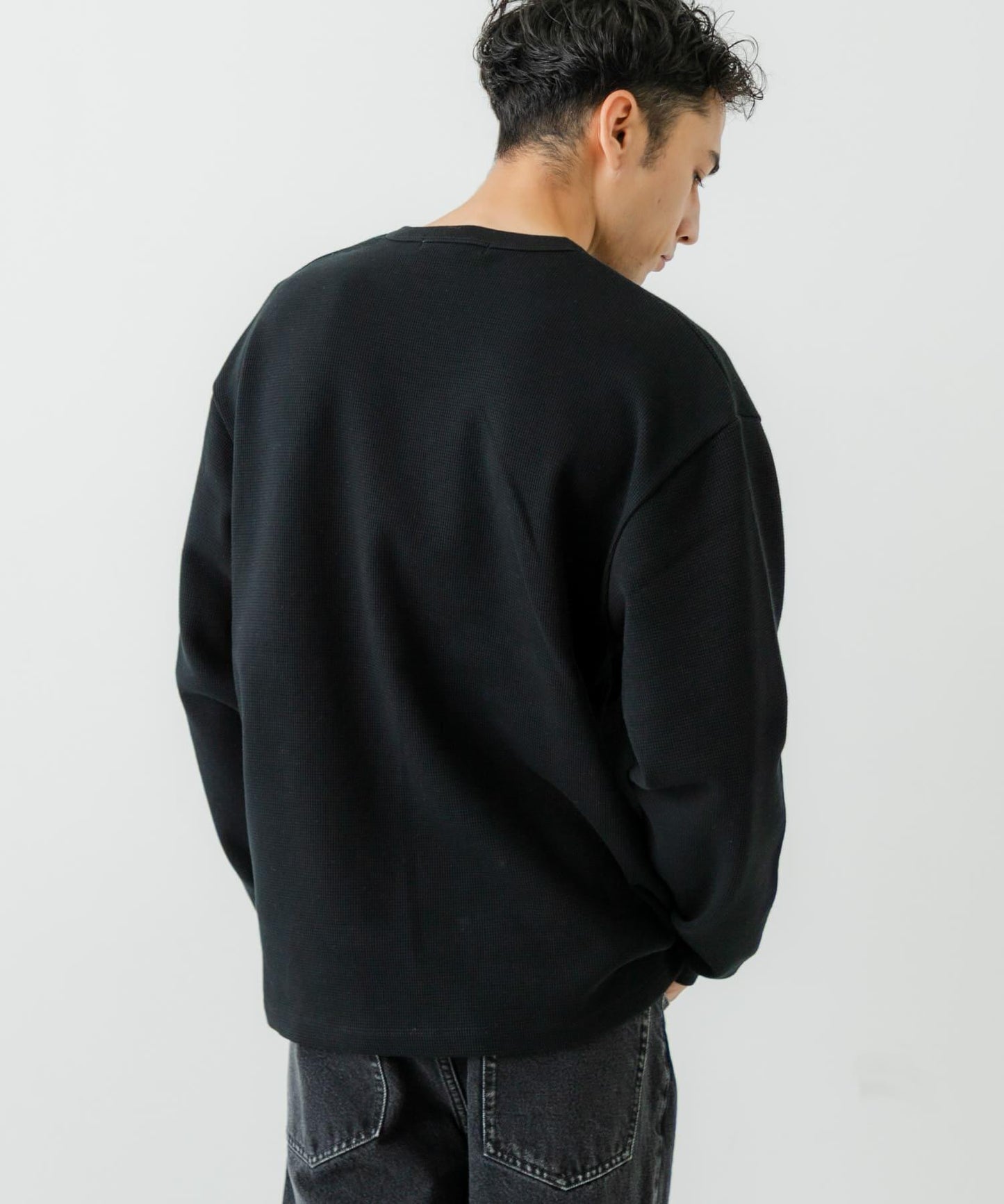 加密蜂窩紋長袖