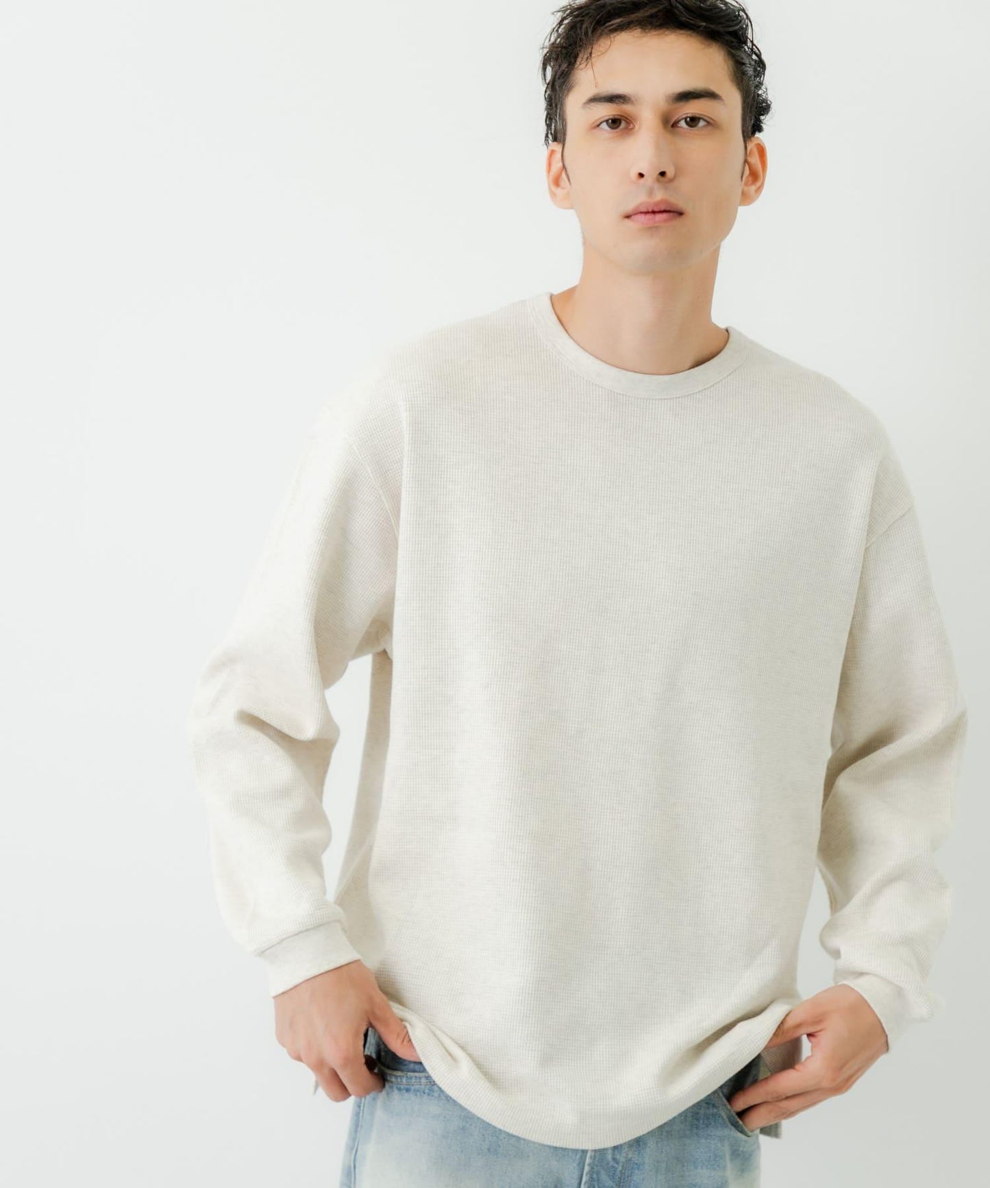 加密蜂窩紋長袖