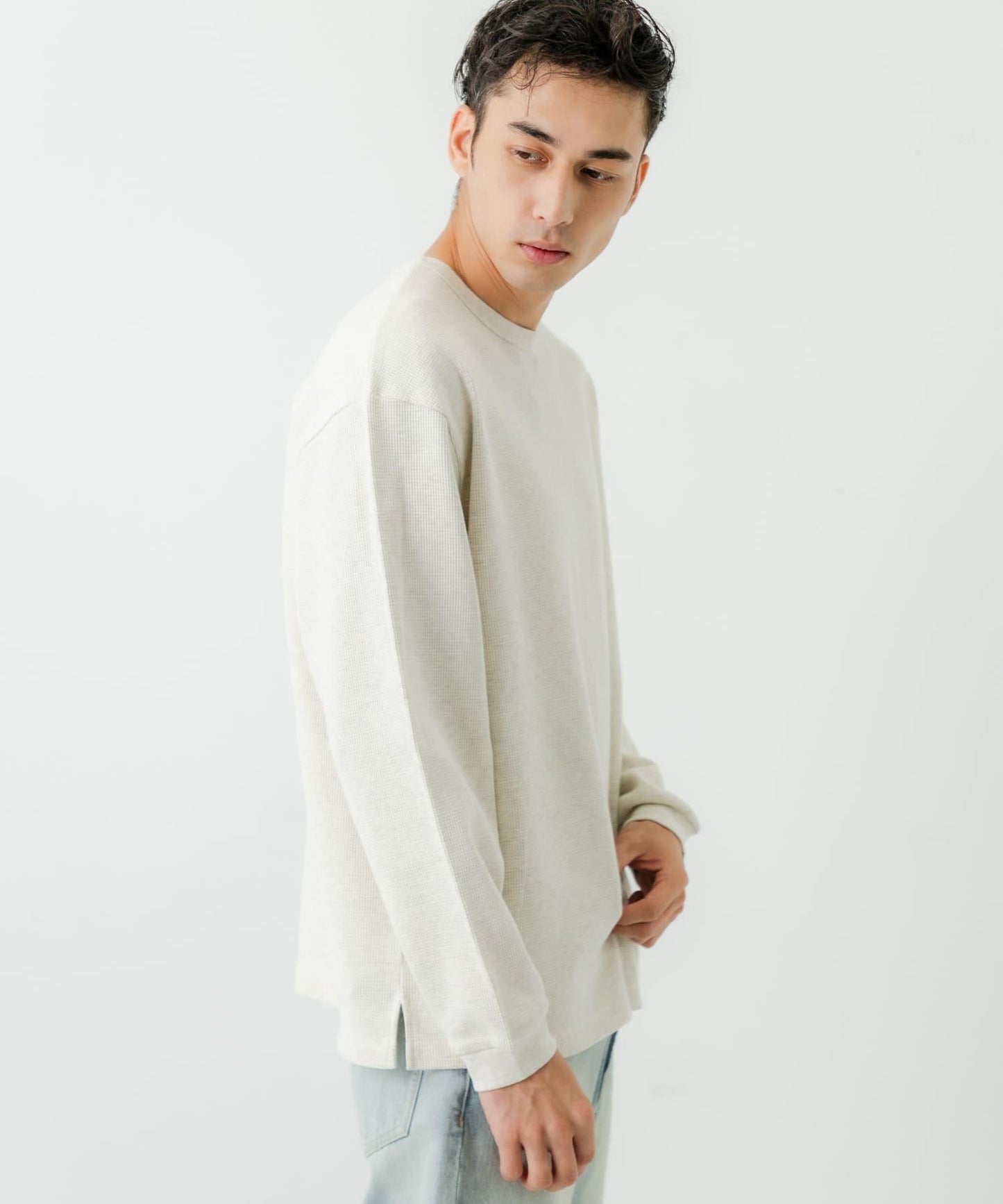 加密蜂窩紋長袖