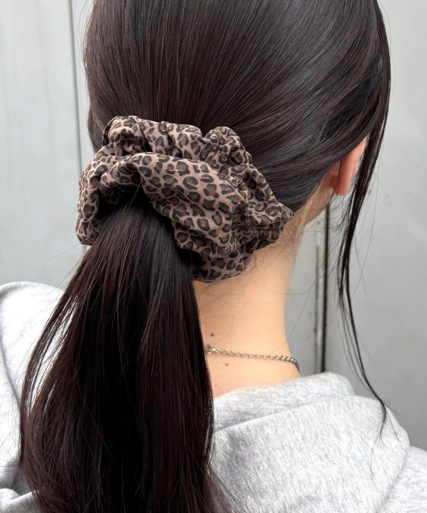 豹紋髮圈