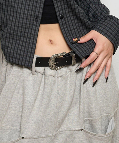 西部風格扣帶腰帶