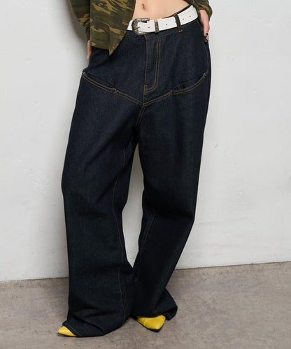 西部風格扣帶腰帶