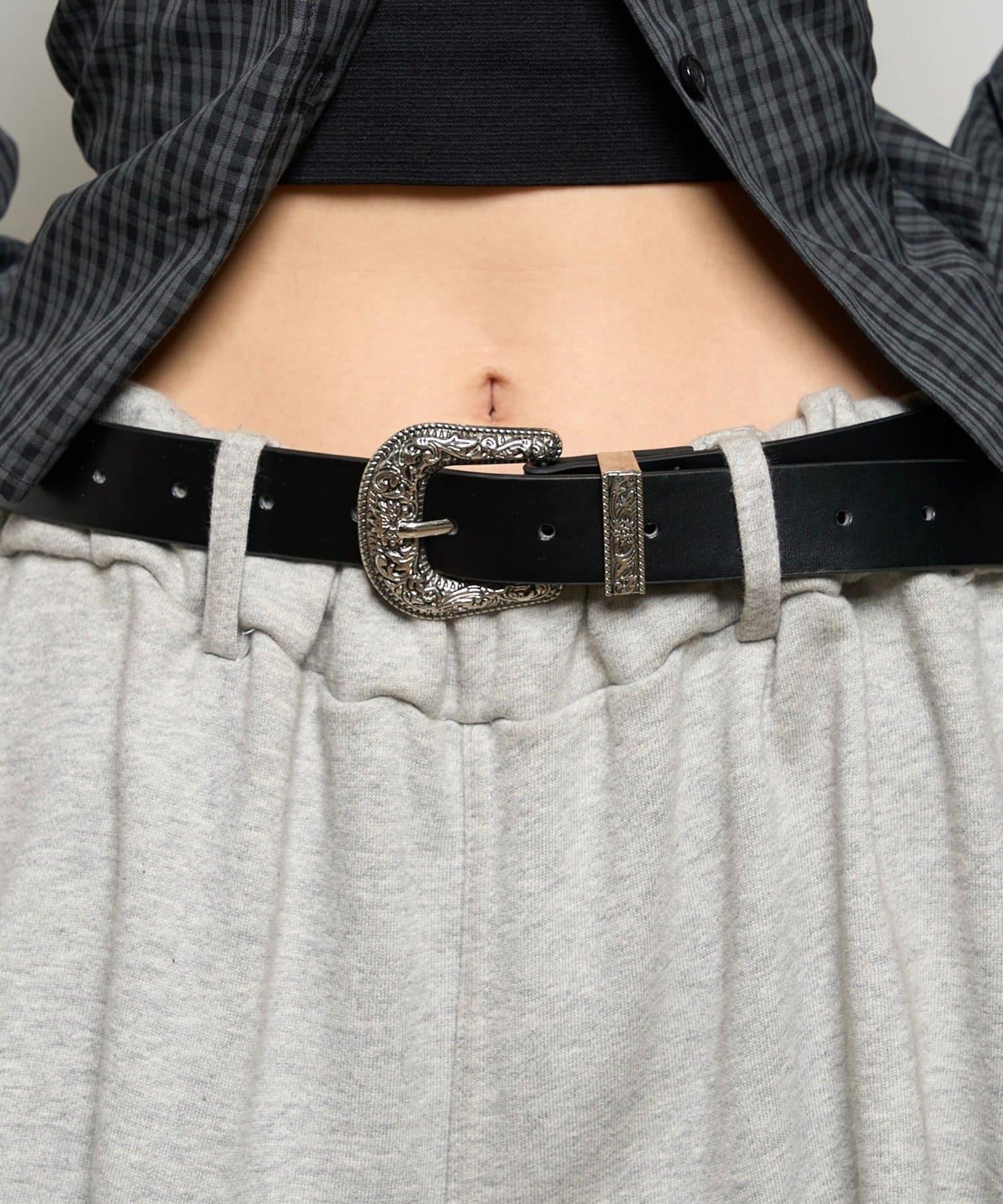 西部風格扣帶腰帶