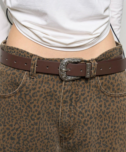 西部風格扣帶腰帶