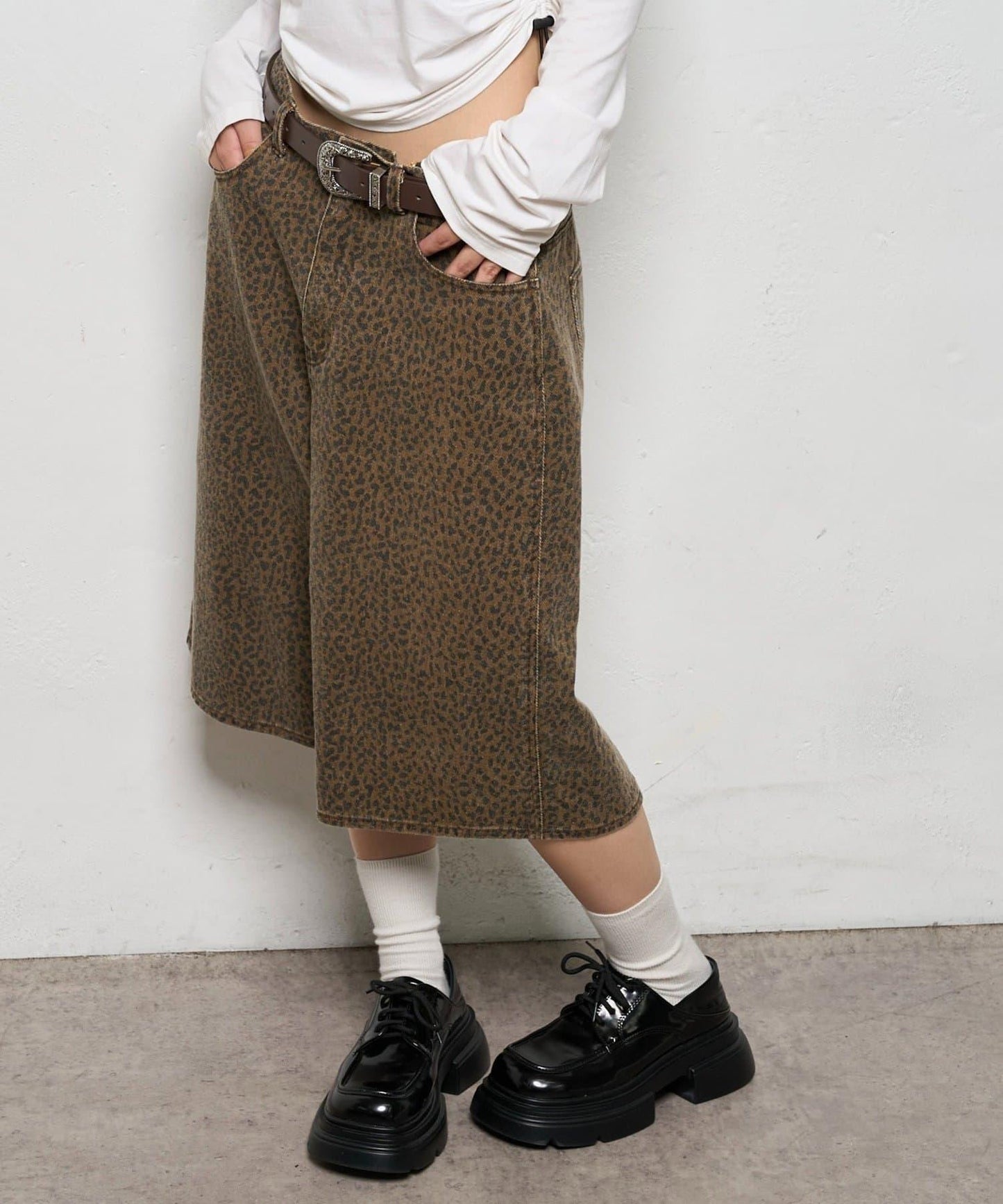 西部風格扣帶腰帶