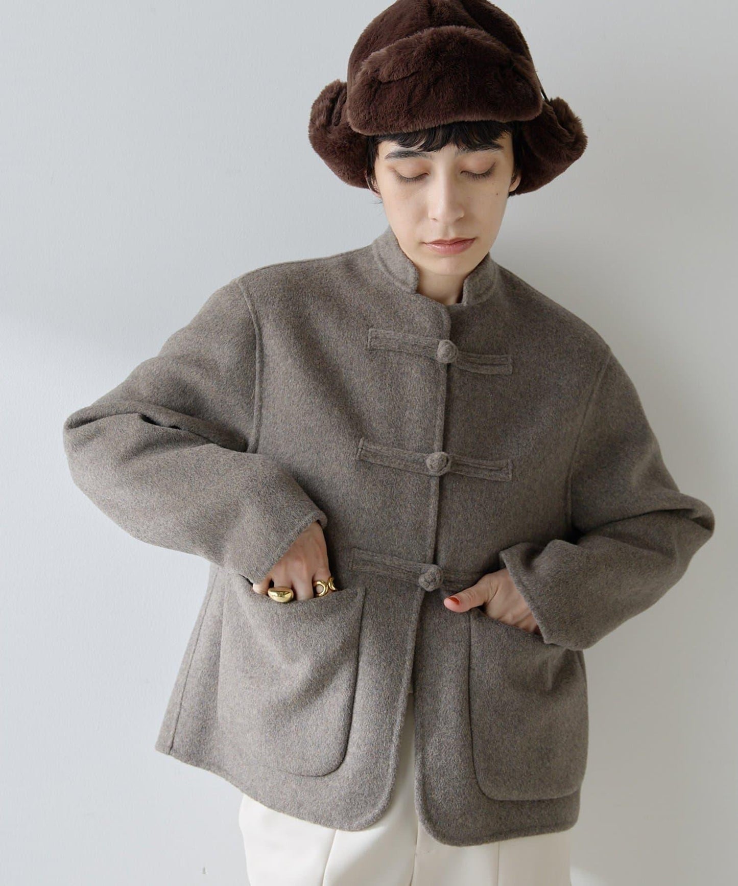 【Christian AKS】羊毛中式夾克