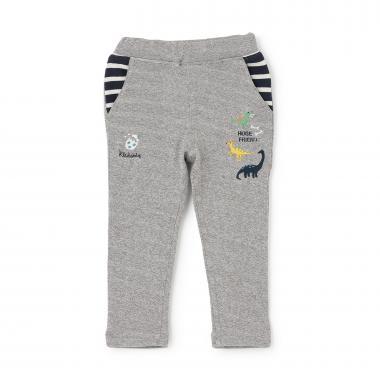 【人氣商品】【直營店無售】恐龍夾層長款直筒褲