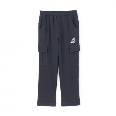 內配色加絨工裝褲