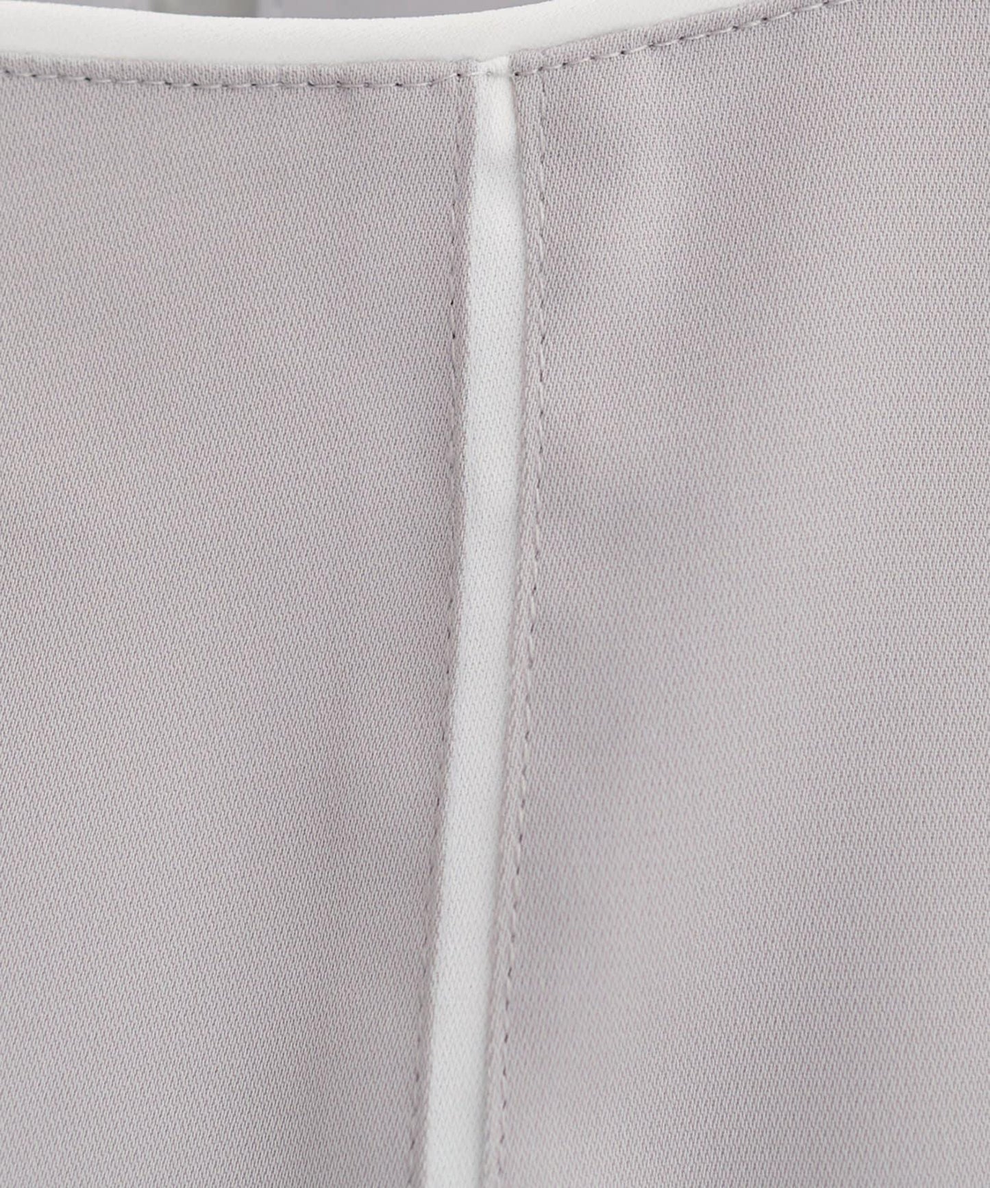 拼色長袖襯衫