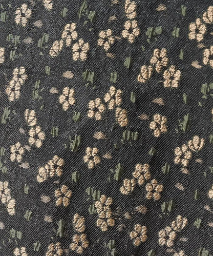 花卉提花雙穿迷你喇叭連衣裙